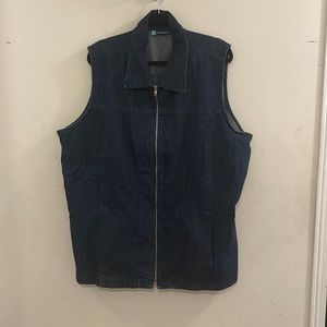 Penningtons blue denim vest